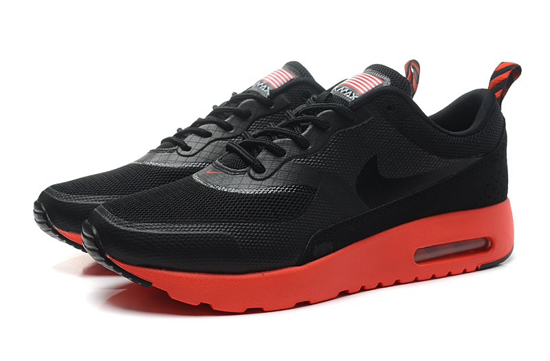 Nike Air Max Shoes Womens Black/Red Online